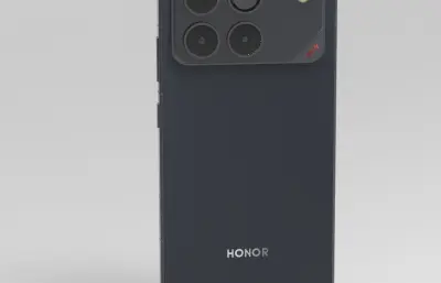 荣耀WIN手机模型 fbx ksp C4D