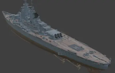 弗兰德尔号战列舰「阿尔萨斯级战列舰1号方案」