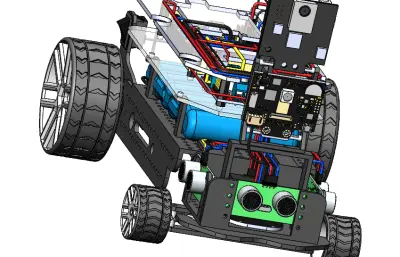 人工智能编程小车结构