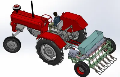 花生自动播种机