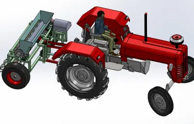 花生自动播种机
