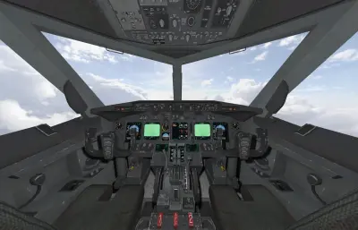 川崎P-1海上巡逻机,飞机带驾驶舱