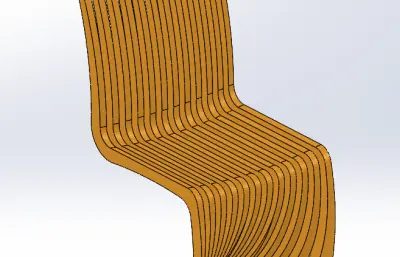 一体造型别致椅子