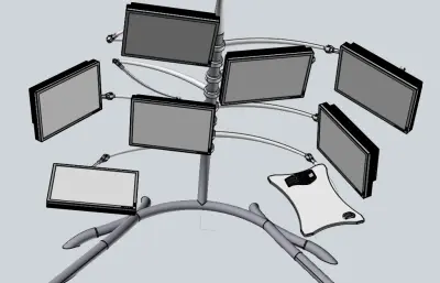 多屏显示器 显示器支架