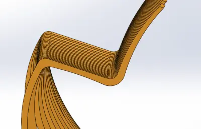 一体造型别致椅子