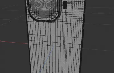 C4D iQOO Z11 Turbo手机模型