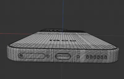 C4D iQOO Z11 Turbo手机模型