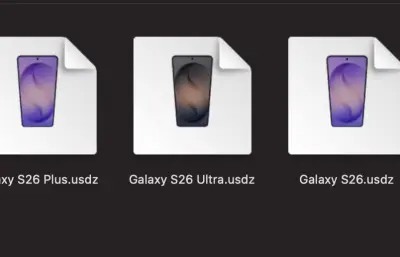 三星Galaxy S26系列官方精致模型
