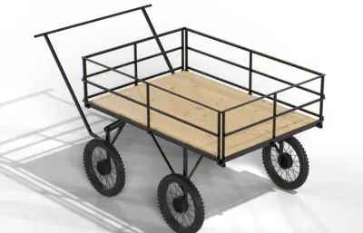 用于农业工作的多用途推车