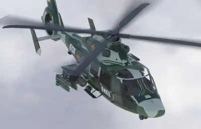 直-9双发轻型多用途直升机3