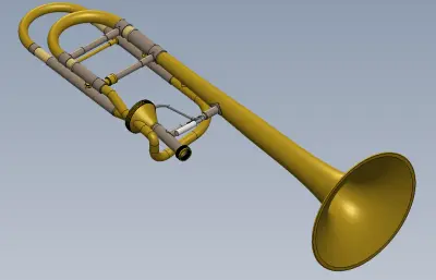 乐器长号 两个款式