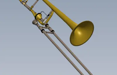 乐器长号 两个款式