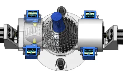 ABENICS球形齿轮球面齿轮机构