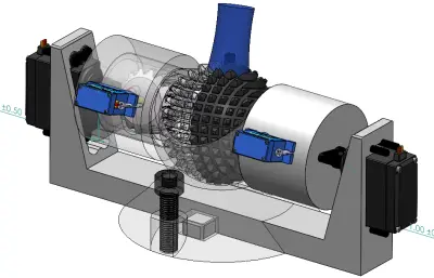 ABENICS球形齿轮球面齿轮机构