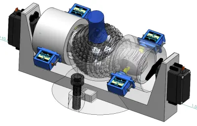 ABENICS球形齿轮球面齿轮机构