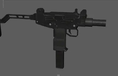 轻型冲锋枪 微冲 游戏枪械