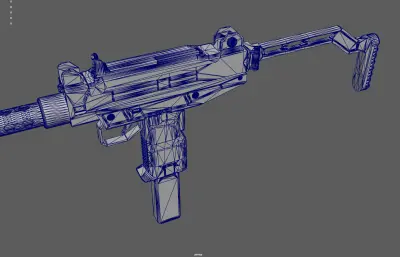 轻型冲锋枪 微冲 游戏枪械