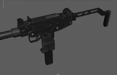 轻型冲锋枪 微冲 游戏枪械