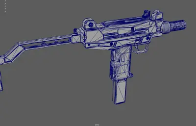 轻型冲锋枪 微冲 游戏枪械