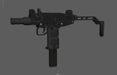 轻型冲锋枪 微冲 游戏枪械