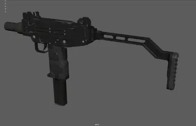 轻型冲锋枪 微冲 游戏枪械