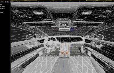 尊界s800汽车max模型