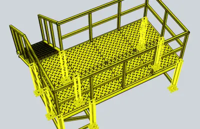 钢制设备小平台