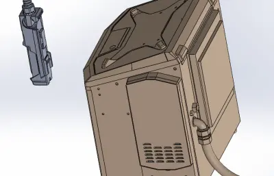 MK-G喷码机3D外观图