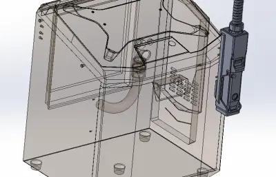 MK-G喷码机3D外观图