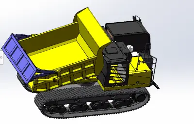 IC70R新型履带自卸运输车