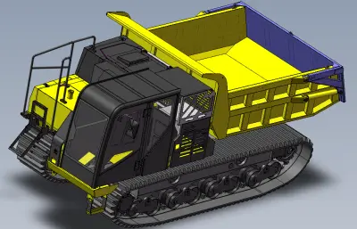 IC70R新型履带自卸运输车