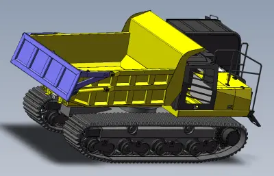 IC70R新型履带自卸运输车