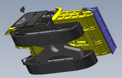 IC70R新型履带自卸运输车