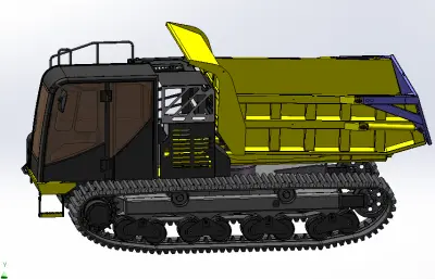IC70R新型履带自卸运输车