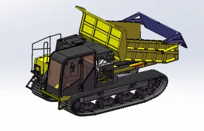 IC70R新型履带自卸运输车