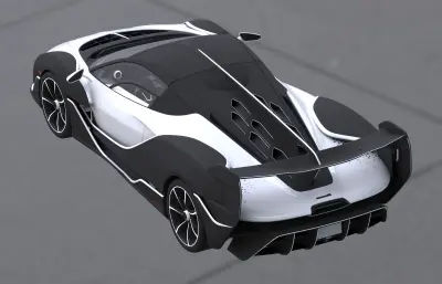 迈凯伦Sabre汽车,带内饰