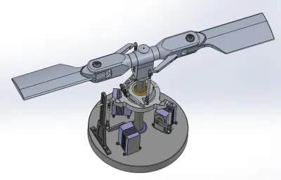 直升机旋翼组件