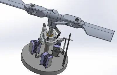 直升机旋翼组件