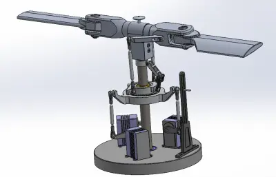 直升机旋翼组件