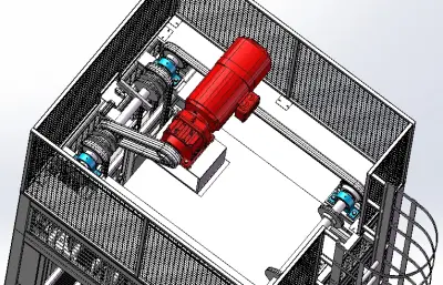重型往复式提升机（双层）