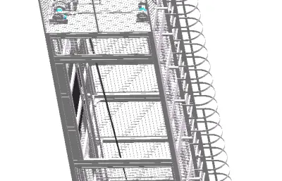 重型往复式提升机（双层）