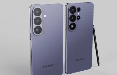 C4D三星Galaxy S26 Ultra手机模型