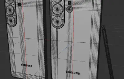 C4D三星Galaxy S26 Ultra手机模型