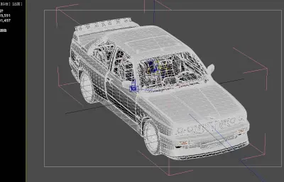 宝马E30M3汽车,赛道街车,带内饰