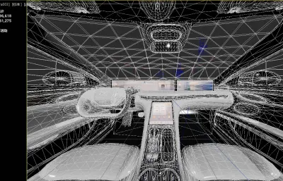 智己L7纯电动中大型豪华轿车,带内饰