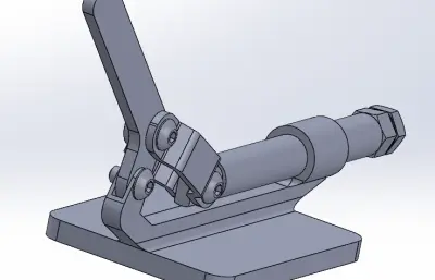 伸缩式肘节夹具