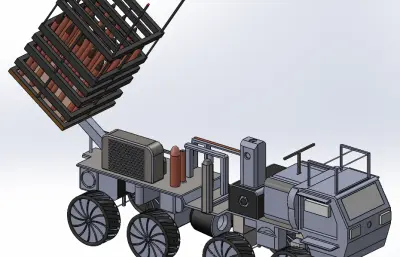 玩具多管发射车