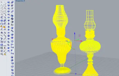 复古油灯,古典风灯具,煤油灯