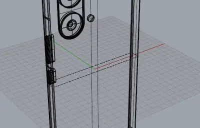 REDMI Turbo 5 Max犀牛模型,obj模型