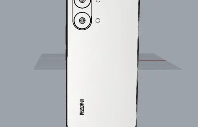 REDMI Turbo 5 Max犀牛模型,obj模型